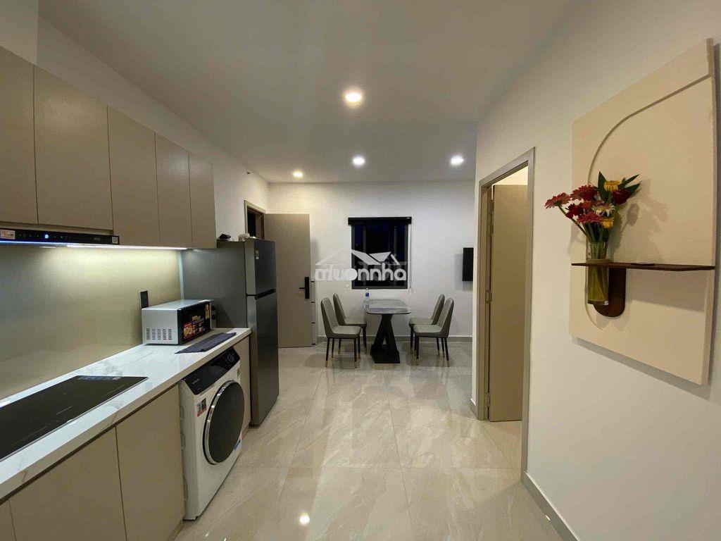 Cho thuê căn 2pn máy giặt riêng nội thất đẹp nguyễn trãi q1 - Ảnh 3