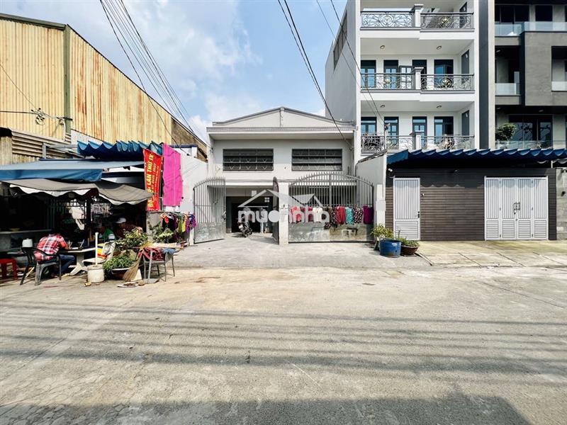 Cho thuê nhà kho - xưởng 2 tầng 8x20m đường 12m hương lộ 2 giá 22tr