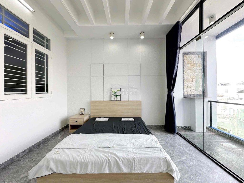 Căn 1 phòng ngủ balcony tách bếp ngay chí hoà bành văn trân - Ảnh 3