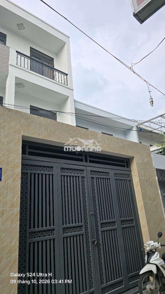 🧣Cho thuê nhà 1trệt 1lầu 3pn 2wc 1bếp dt 5x14 hẽm ba gát