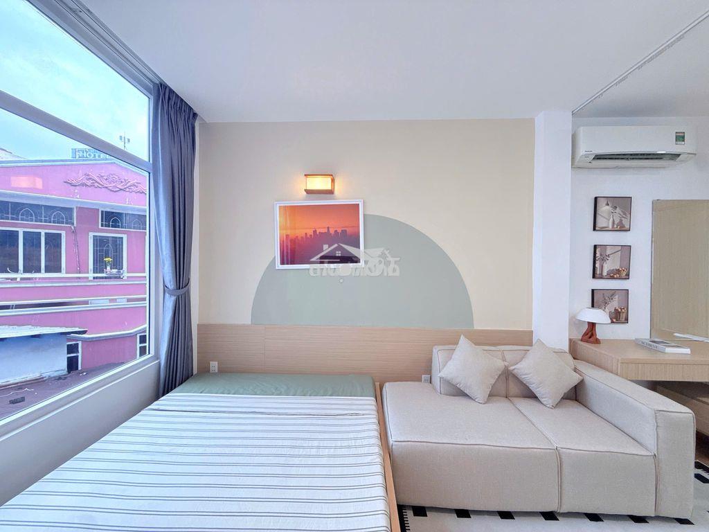 Trống sẵn 1pn studio - full nội thất - cửa sổ - ngay vòng xoay dân chủ - Ảnh 2