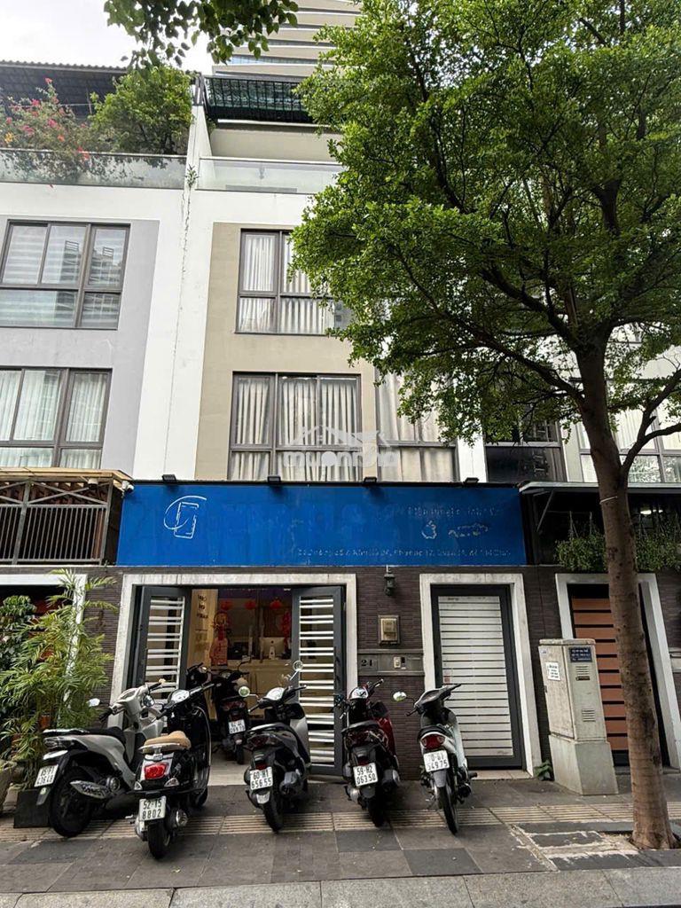 Cho thuê nhà phố liền kề hado khu nội bộ. dt: 5,5 x 13m, 4 tầng, 5pn.