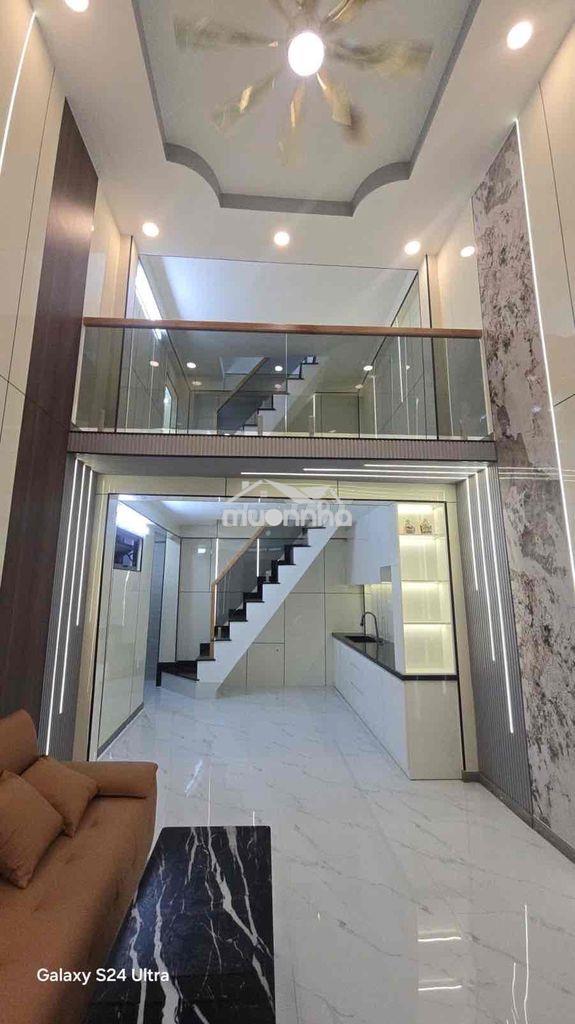 30m2(3.3x8.5), nở hậu, mới đẹp 4 tầng, hẻm 4m, an bình q5 kế chợ hb - Ảnh 2