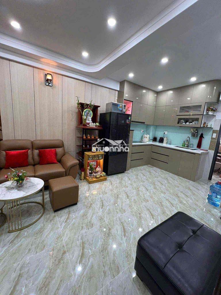 Bán căn hộ 62 bà hom – quận 6 - dt 60m2 - 2pn - 2wc - giếng trời thoán - Ảnh 4