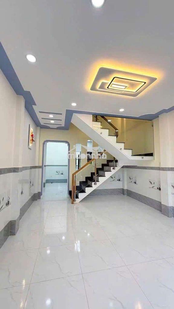 Bán nhà hóc môn đường thông kinh doanh mua bán nhà đẹp mới xây. - Ảnh 4