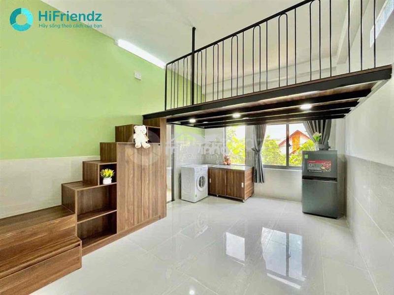 Căn hộ gác cao - full nội thất - ban công - tô ký - nguyễn ảnh thủ