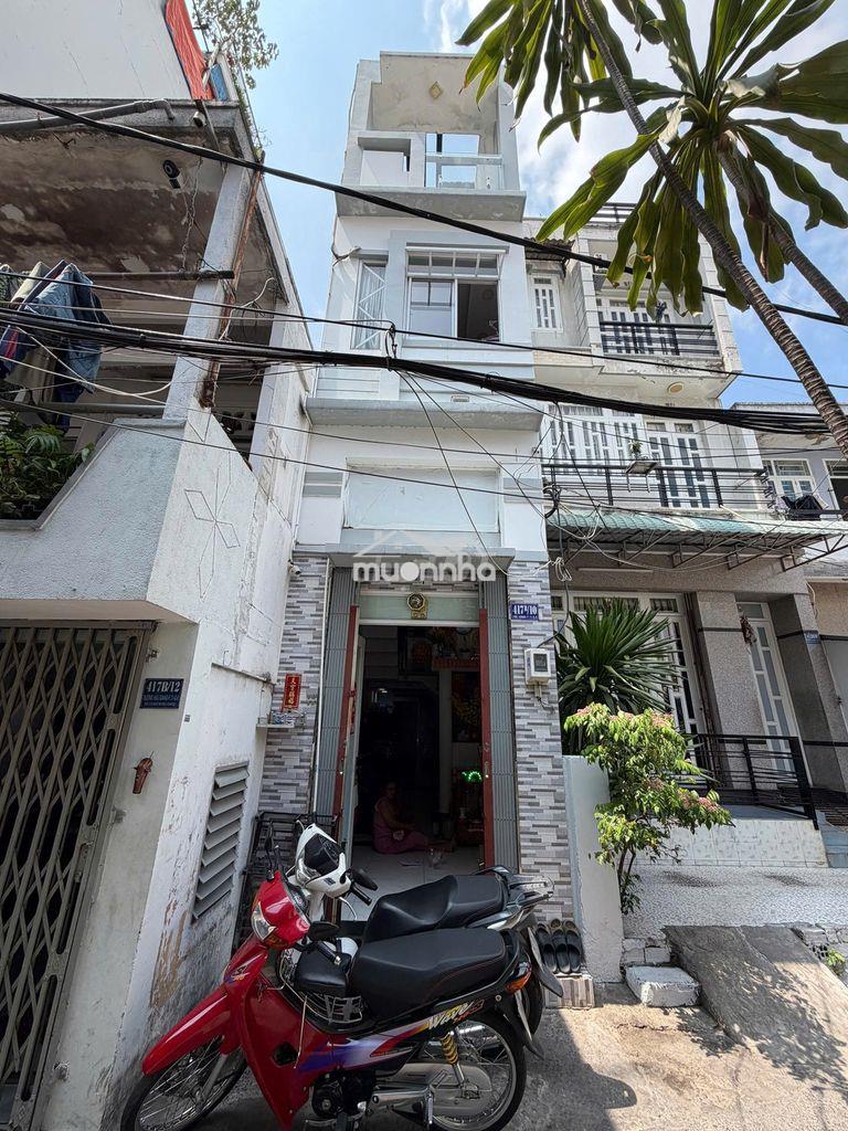 Bán nhà 417b/10 hậu giang, phường 11, quận 6. 23,3m2; 3 phòng ngủ