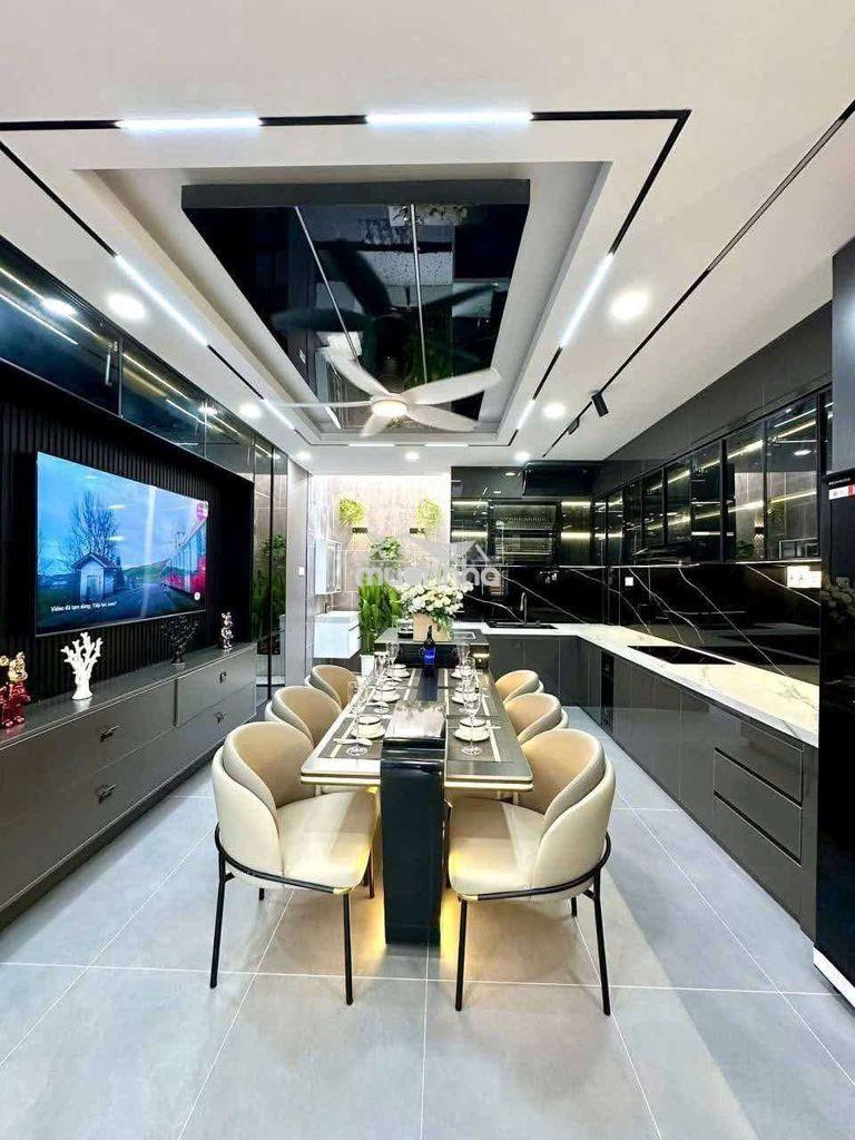 Nhà phố sang trọng khu đồng bộ 4x15m lủng 3 lầu giá 6.1 tỷ đg lqh q12 - Ảnh 3