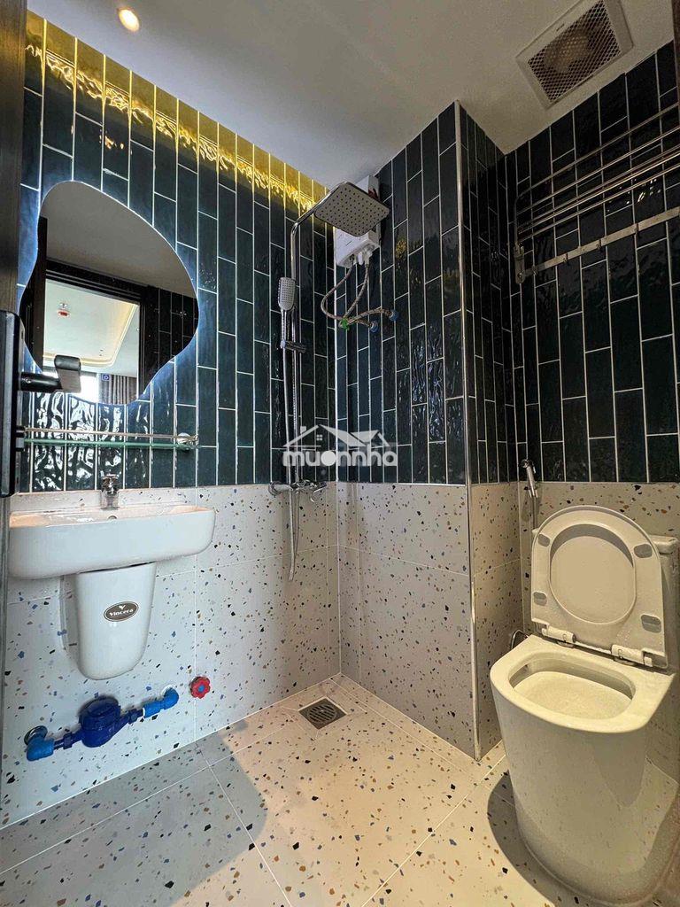 Căn hộ dịch vụ full nội thất mới xây - hình thật giá thật - Ảnh 3