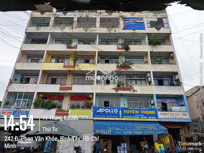 Giảm 200 triệu - bán nhanh cc phan văn khỏe thang máy, có sổ, giá 2 tỷ