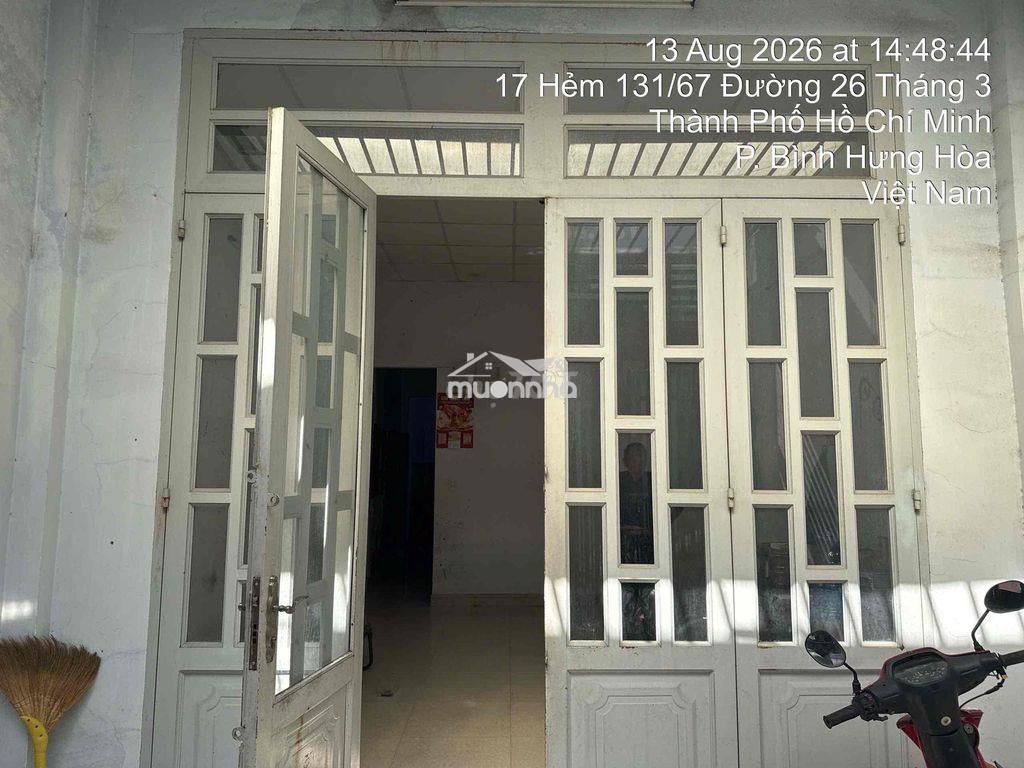 Ngân hàng thanh lý nhà hẻm 26 tháng 3, bình hưng hoà, bình tân - Ảnh 2