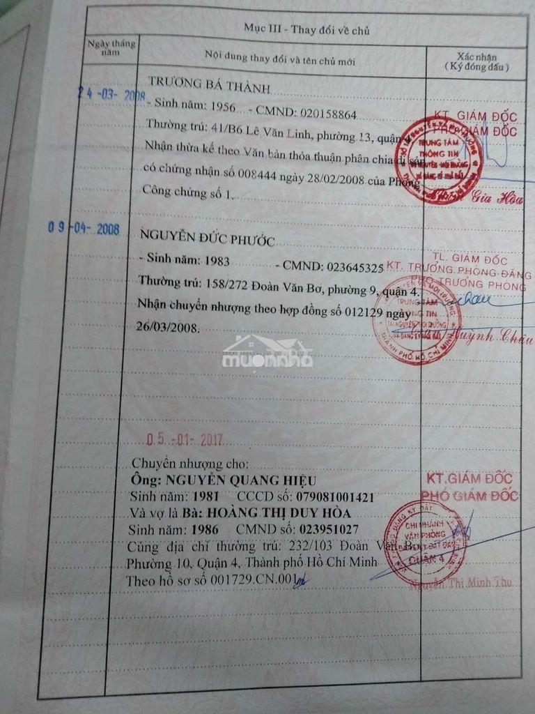 Từng trệt chung cư mặt hướng về chợ xóm chiếu - Ảnh 3