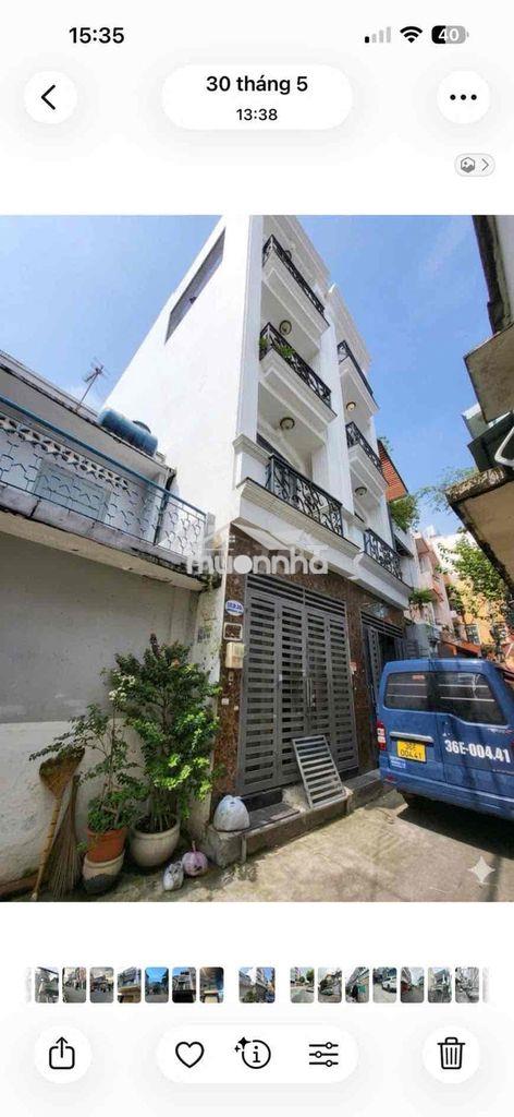 Hxh đổ cửa ngay phan đăng lưu phú nhuận chỉ nhỉnh 8 tỷ   41m 4tầng 6pn