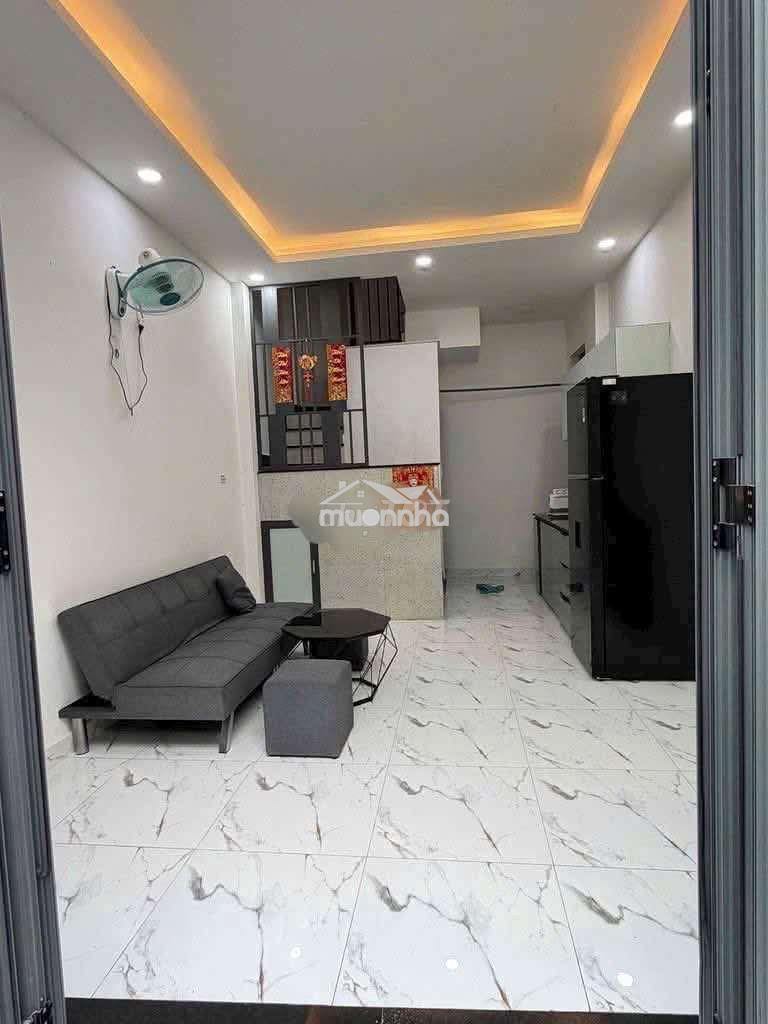 Cho thuê nhà mới full nội thất, hưng phú p9. giá 11trieu. dt :3.5x8m