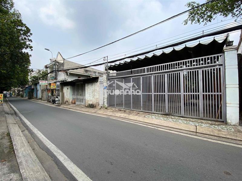 Cho thuê nhà nguyên căn mt hẻm 257 lương định của- ngang 7.2m