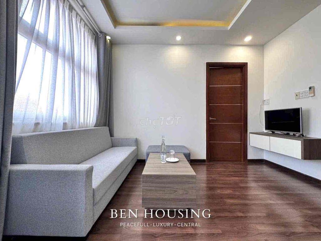 Căn hộ 1pn 1pk sân vườn thoáng mát full nội thất quận 1 14tr9 - Ảnh 4