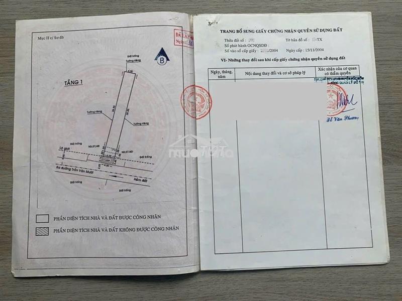 Nhà mặt tiền hẻm 179 trần văn mười. xuân thới đông