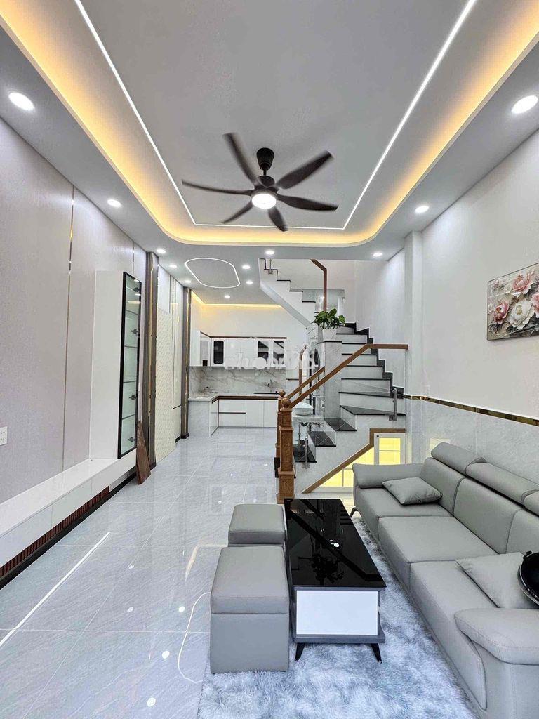Bán nhà lê văn quới, 2 tầng, 4x12m, 3pn, hẻmô tô 5m, nhà mới full nt - Ảnh 3
