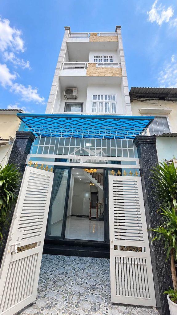 Phú thọ hòa – hẻm xe hơi thông – nhà 64m² 4 tầng – nhỉnh 7 tỷ