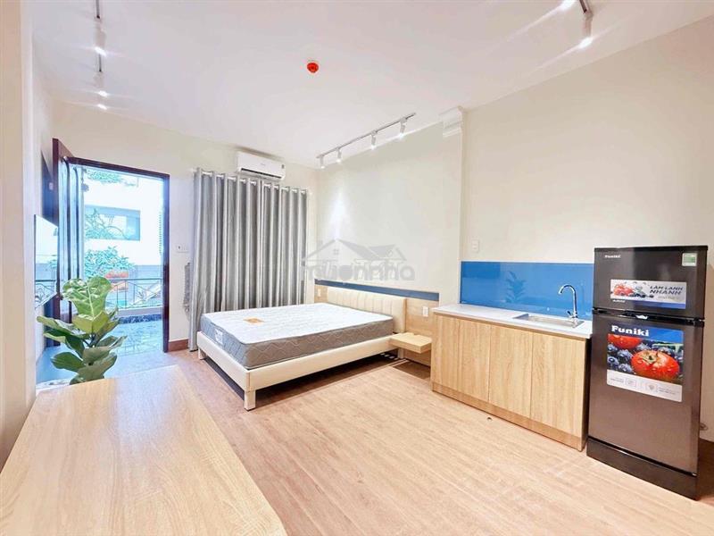 🌸Cho thuê căn hộ ban công thoáng 35m2 gần cầu ông lãnh , nguyễn trãi