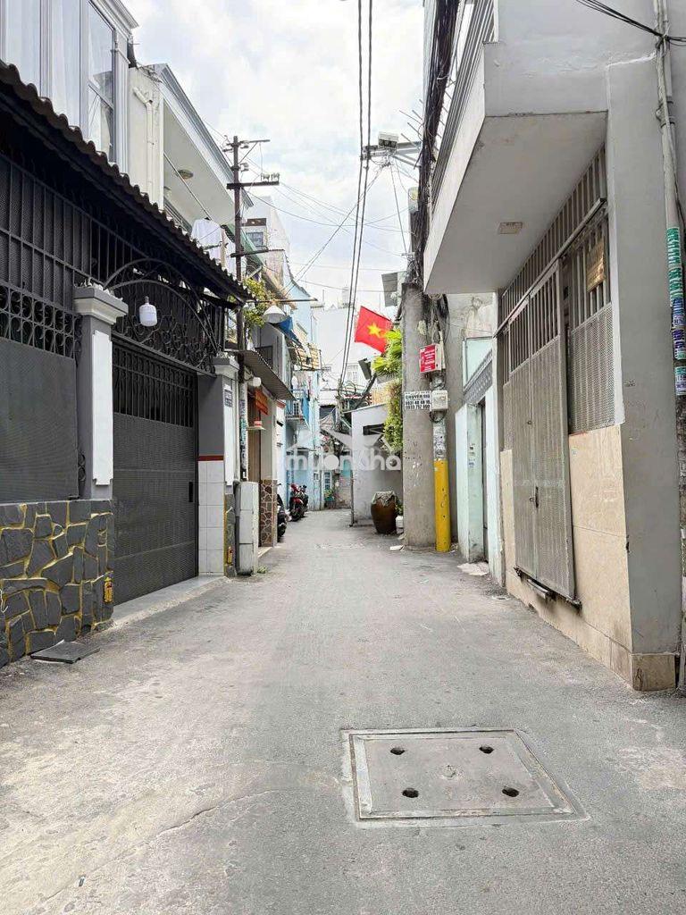 Nhà 4m × 10m trệt lầu hẻm 3.5m gần chợ bình tây - Ảnh 3
