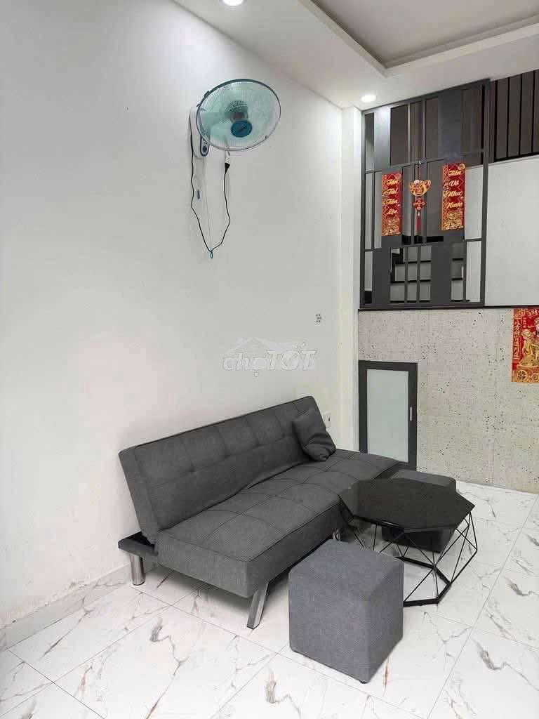 Cho thuê nhà mới full nội thất, hưng phú p9. giá 11trieu. dt :3.5x8m - Ảnh 3