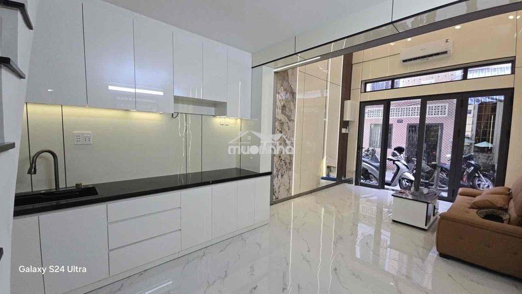 30m2(3.3x8.5), nở hậu, mới đẹp 4 tầng, hẻm 4m, an bình q5 kế chợ hb - Ảnh 3