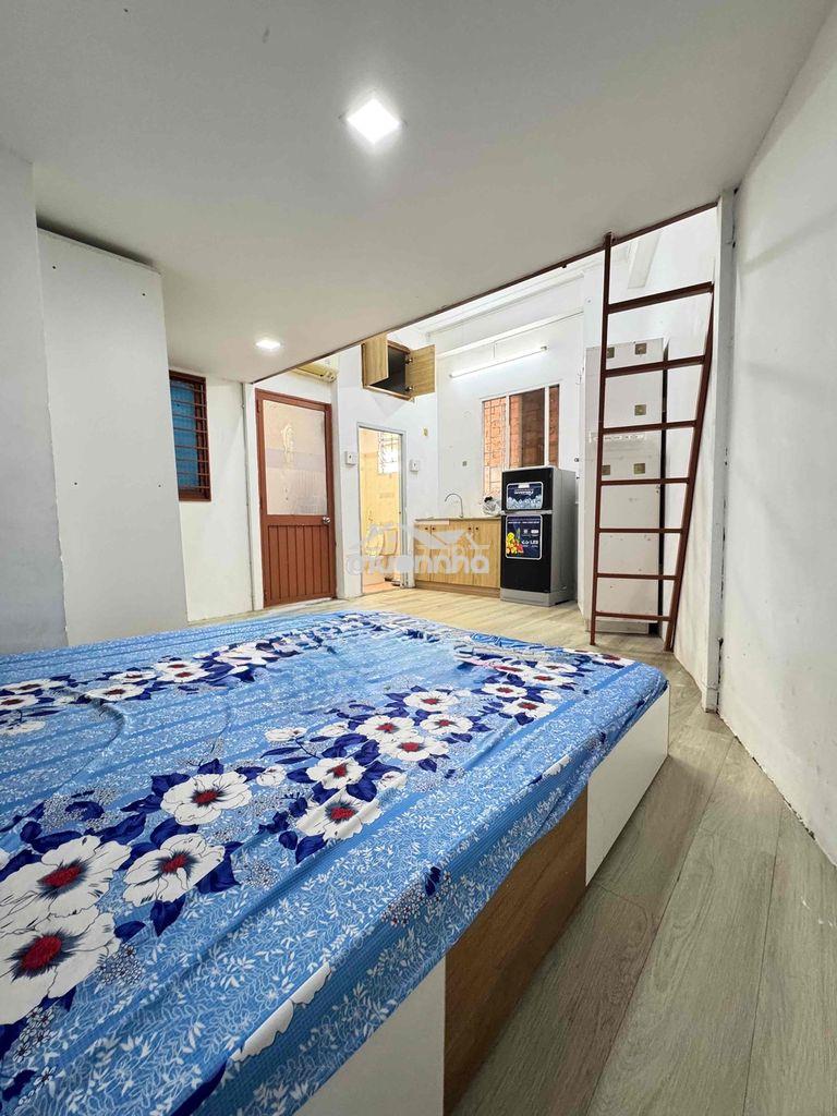 Cho thuê chdv 25m² full nội thất, mặt tiền võ duy ninh, gần q1 – 4,6tr