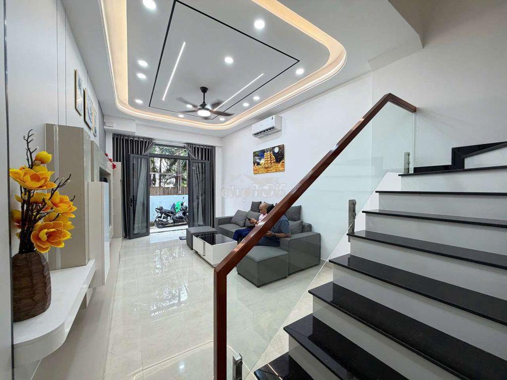 Nhà xây mới 60m² hẻm xe hơi lê quang định, giá 8 tỷ 3 - Ảnh 2