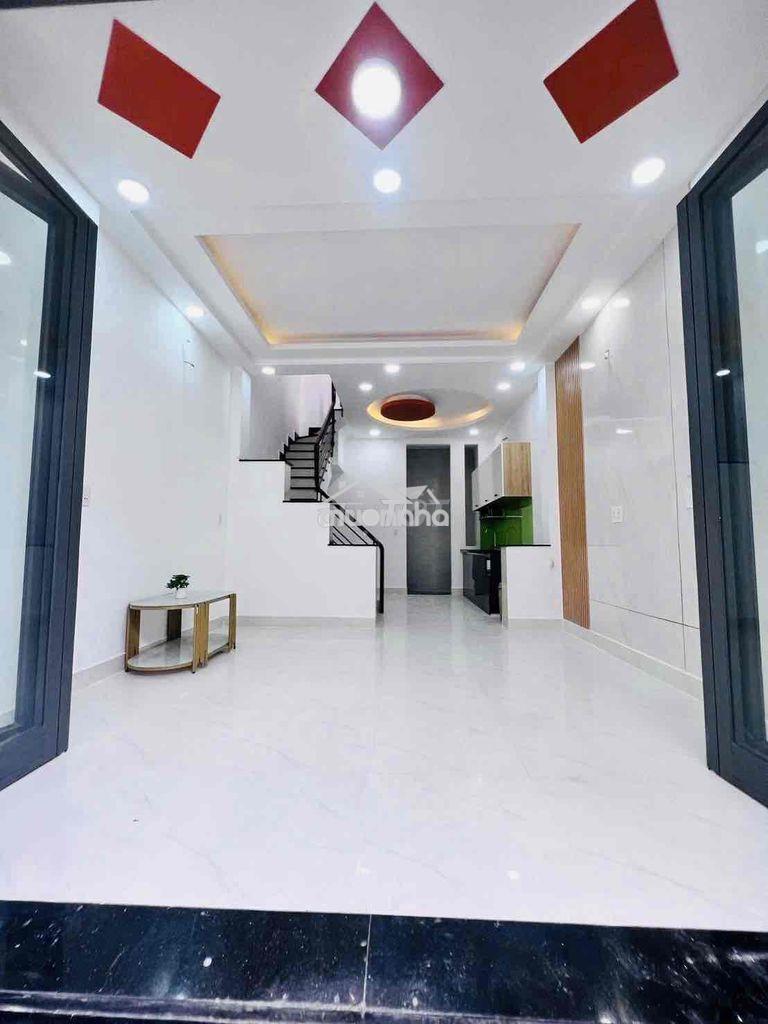 Nhà mới 3.9x9m 1 trệt 2 lầu st 3pn 3wc hxh đs16a - bình tân - Ảnh 2