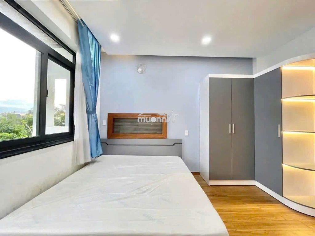 Cho thuê căn 1 phòng ngủ ban công tách bếp ngay công viên làng hoa - Ảnh 4