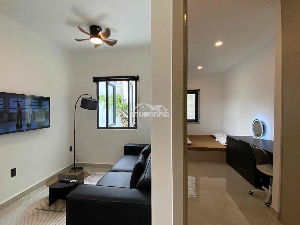 Cho thuê căn 2pn máy giặt riêng nội thất đẹp nguyễn trãi q1 - Ảnh 2
