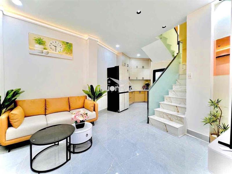 Chợ gò vấp - 40m2 - nhà 3 tầng - hẻm 3,5m thông - nguyễn văn nghi