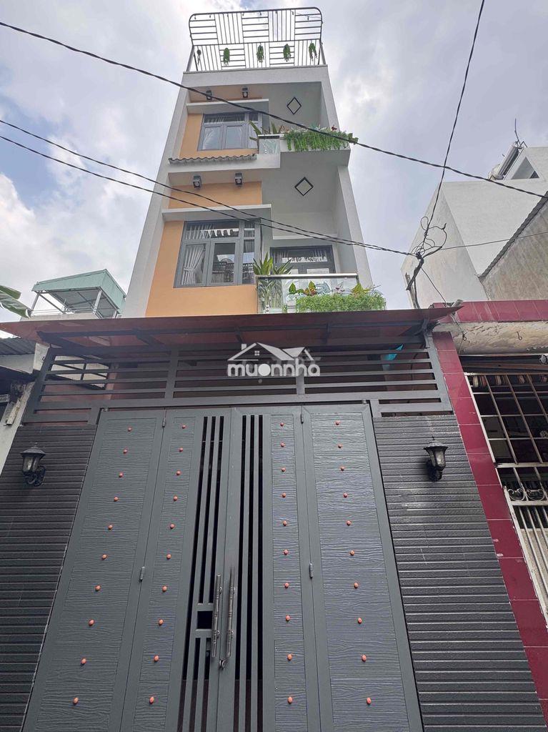 🚘 Bán nhà 4 tầng, xe hơi ngủ nhà, quang trung p.8, 4m x 13m, gò vấp