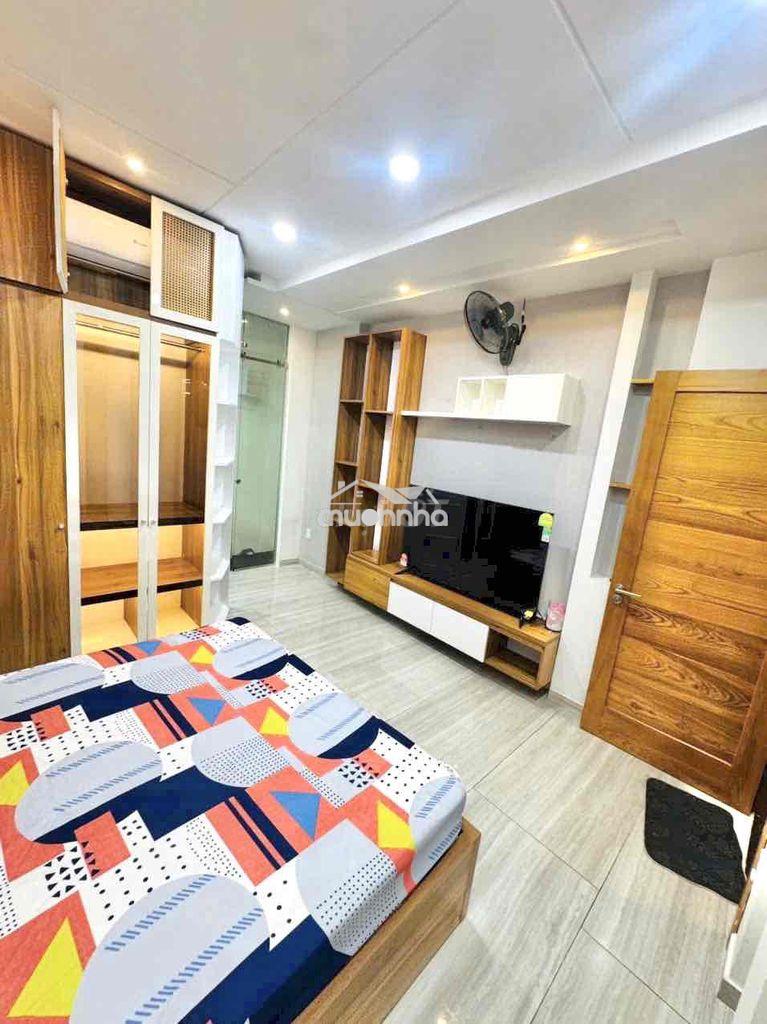 Nhà full nội thất 4*18m 4lầu st 5pn 6wc hxh phạm văn chiêu - Ảnh 3
