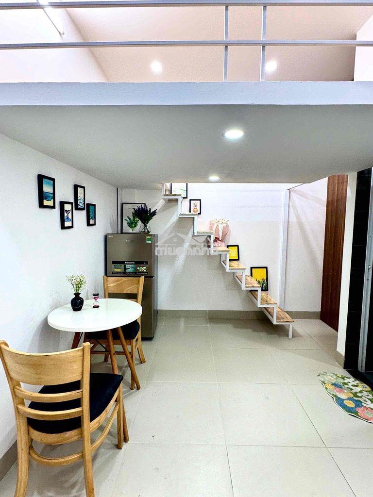 Cho thuê phòng có gác tại cmt8 q3 - gần ngã 6 phù đổng - đh văn lang