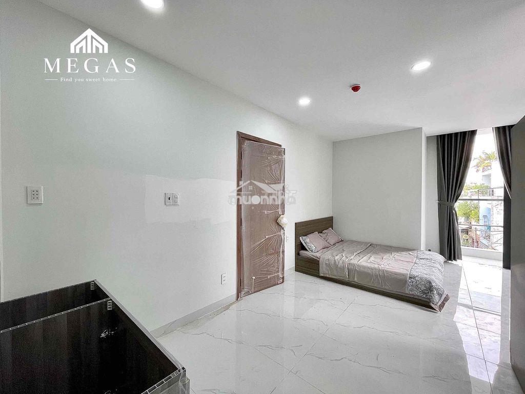 Căn hộ studio nhà mới xây ngay cvpm quang trung có bãi oto trong toà - Ảnh 4