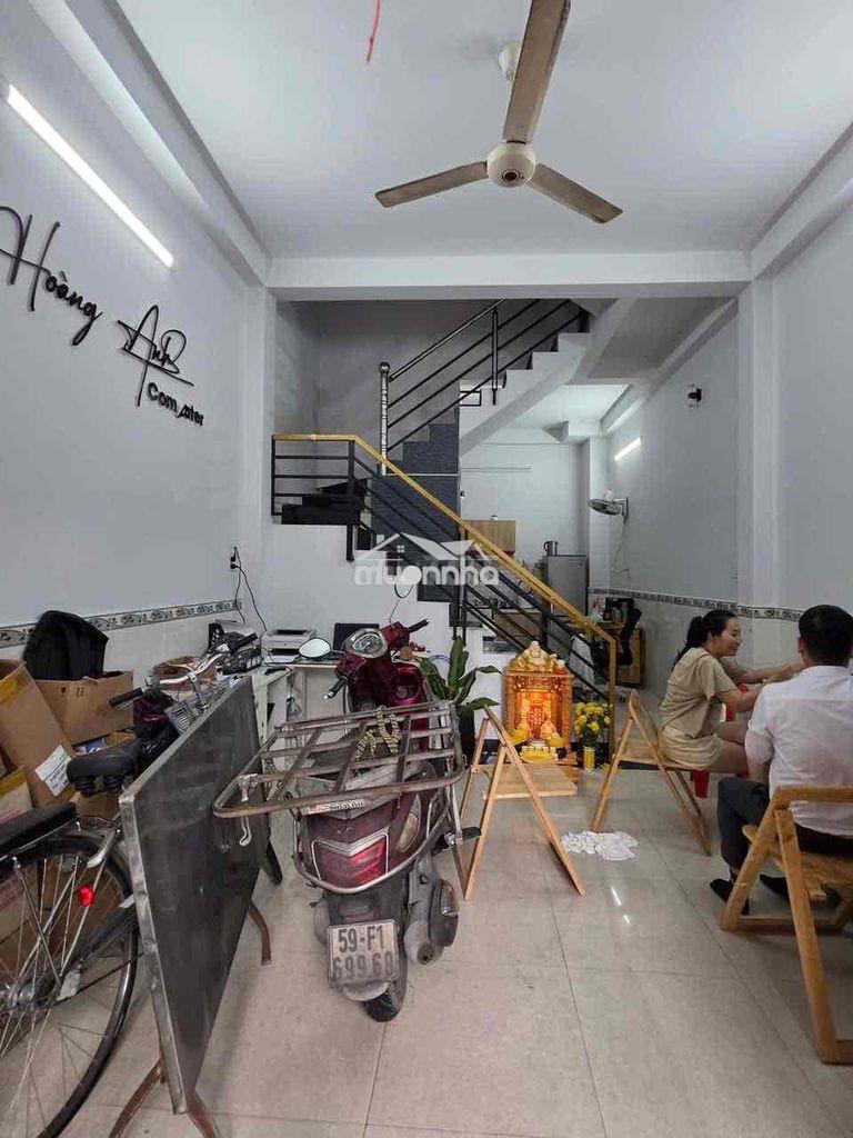 Nhà 3 tầng dương bá trạc hem 3m - Ảnh 3