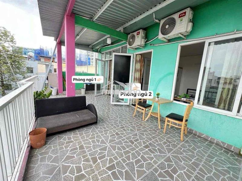2 phòng ngủ riêng_cho để 10 xe máy_90m2_phong đẹp nhà mặt tiền