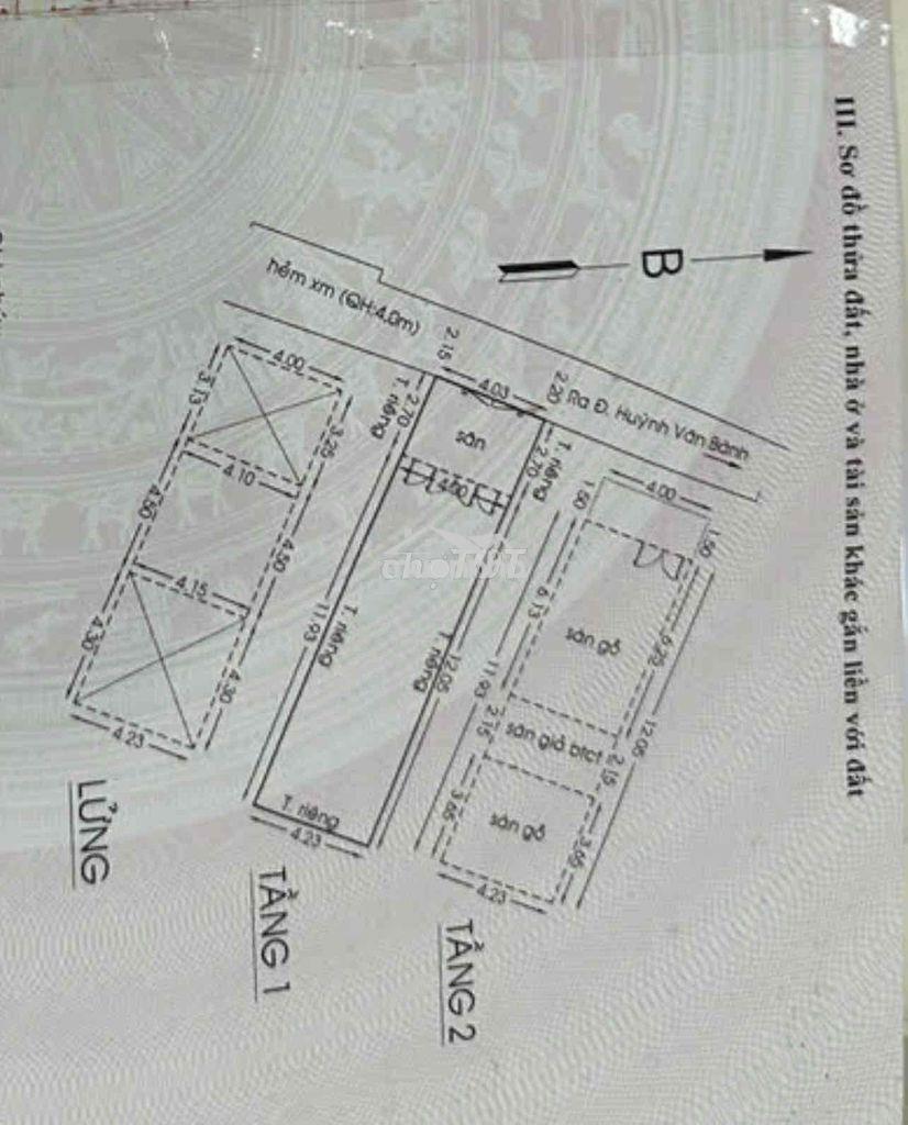 Chỉ 112tr/m2 nhà ngay bờ kè trường sa - gần nhà hàng white palace - Ảnh 2