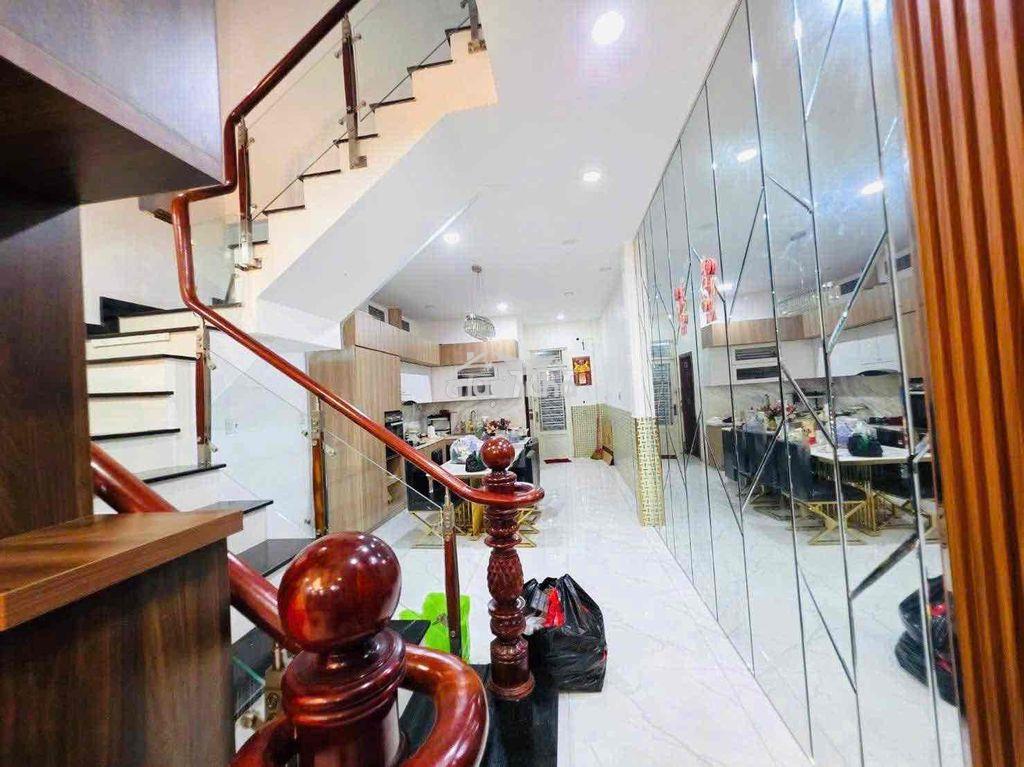 🛑Nhà 4 tầng (4x20m), nở hậu, hẻm thông, bùi minh trực p5 q8 - Ảnh 3
