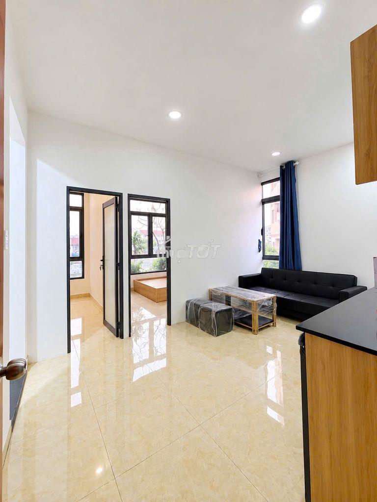 2 phòng ngủ mới 100% rộng 60m2 đầy đủ nội thất, máy giặt riêng