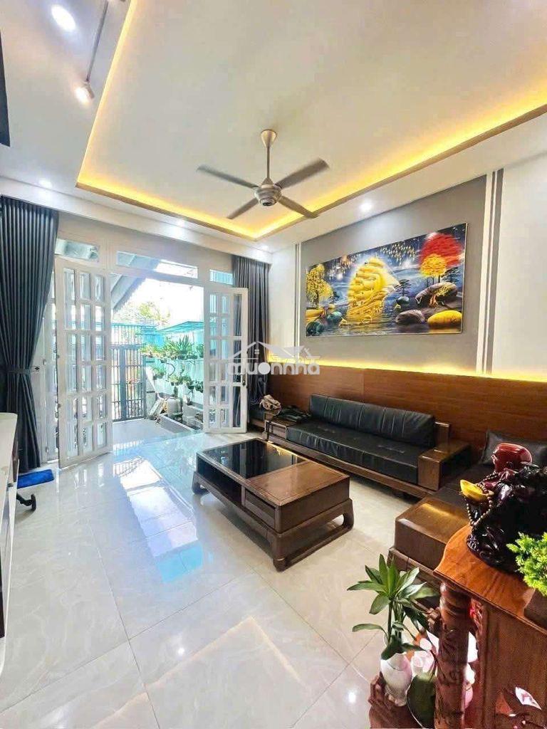 Cho thuê nhà hẻm 520 ql13 đối diện vạn phúc. trệt 2lầu 5pn 3wc sân oto - Ảnh 4
