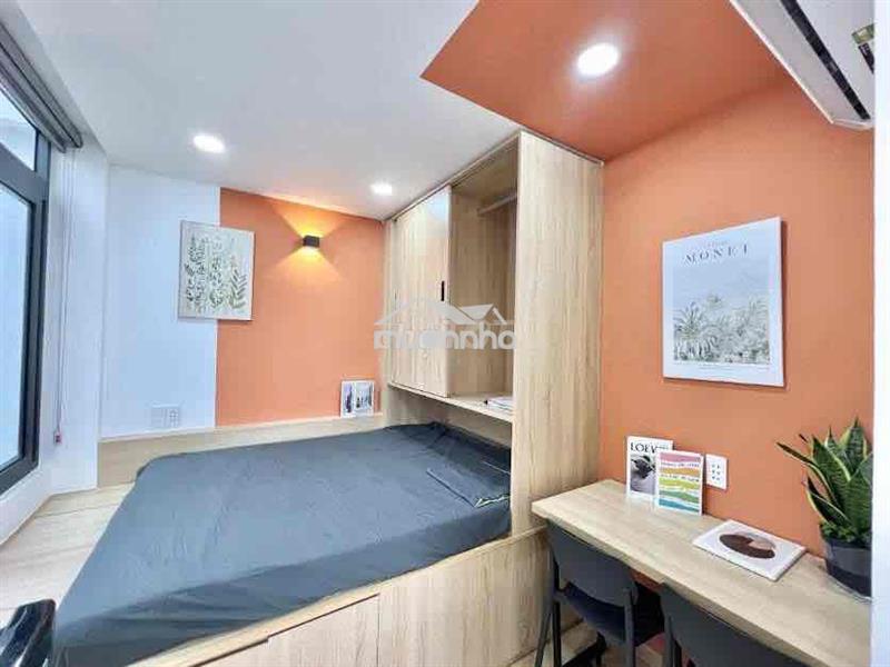 Cho thuê studio full nội thất - cửa sổ trời lưu chí hiếu gần aeon huit