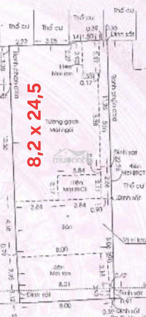 Nhà c4 + 200m2 đất hxh cách vạn kiếp 15m, p3 bình thạnh cũ, gia định  - Ảnh 2