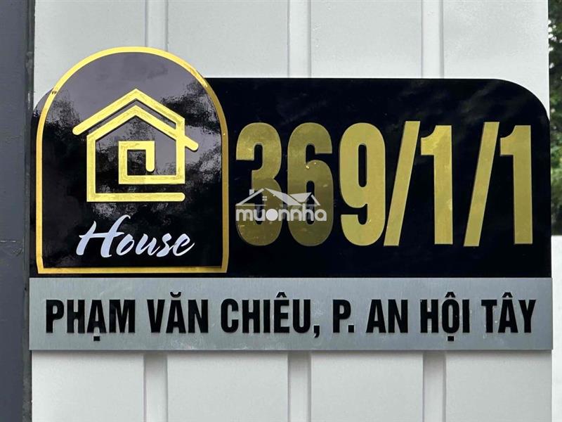 Mới xây 4 tầng trung tâm gò vấp 5,6789 tỷ