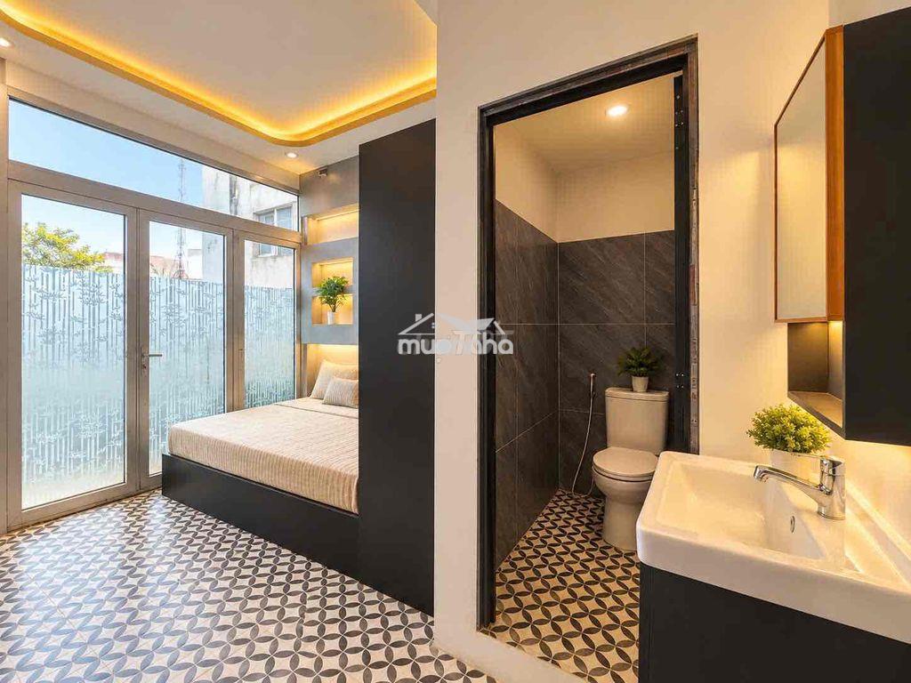 Căn hộ studio full nội thất máy giặt riêng - bancol thoáng mát - Ảnh 4