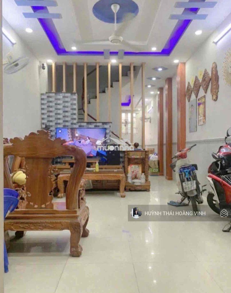 Nhà gần trường phù đổng - mã lò, trệt 2 lầu, 4x14m, hẻm 6m oto, 4tỷx - Ảnh 3