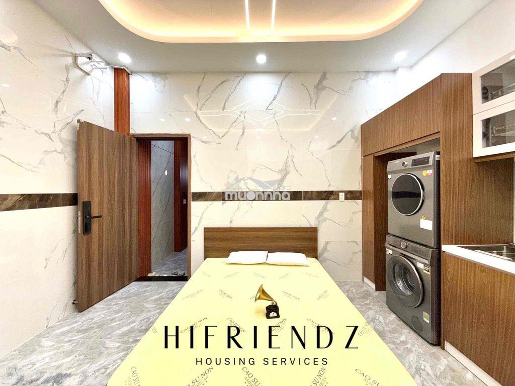 Căn hộ trệt full nội thất máy giặt máy sấy riêng ngay kinh dương vuong - Ảnh 2
