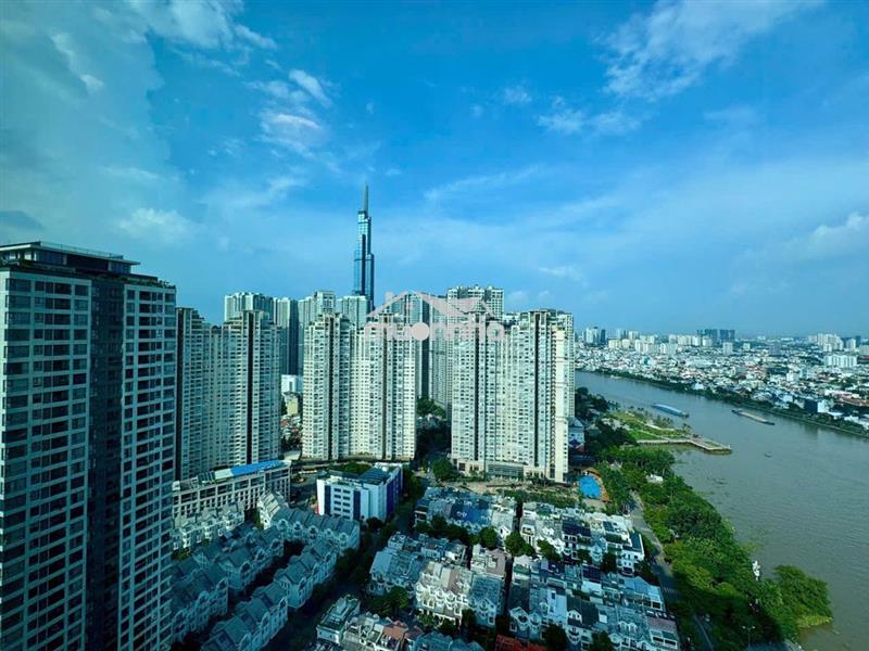 Sunwah pearl, căn góc 3pn, 133m², tầng cao, view sông sài gòn, bitexco